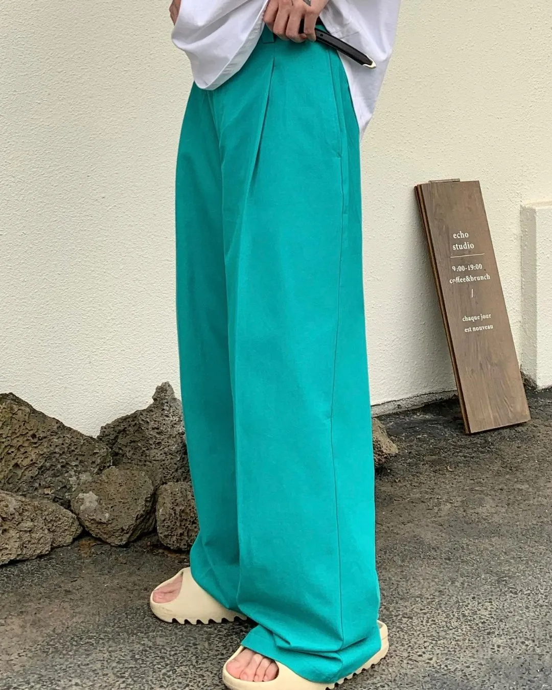 Trending Color Wide Pants CBJ0028