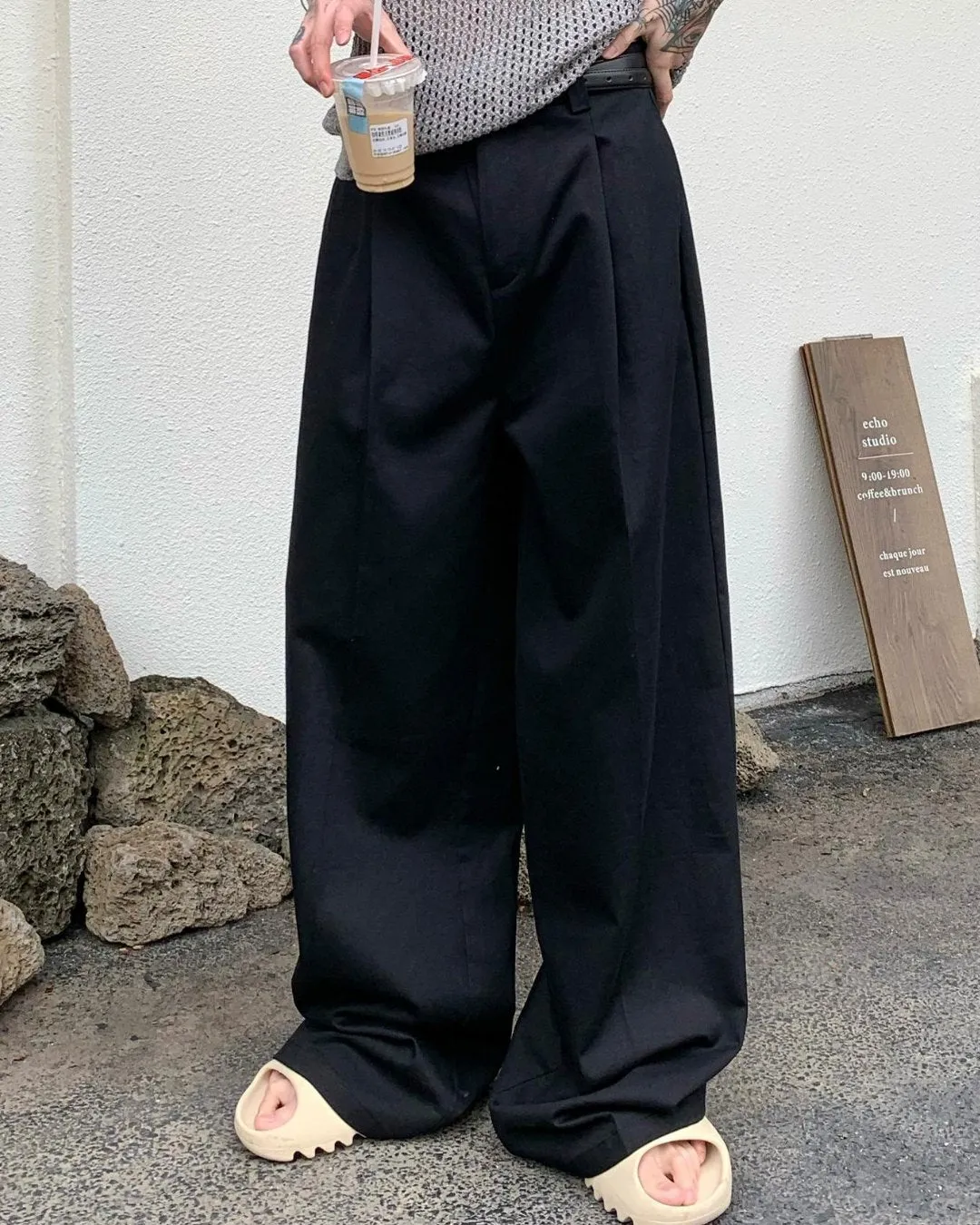 Trending Color Wide Pants CBJ0028