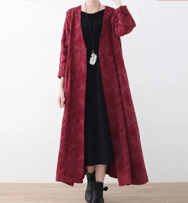 V Neck Jacquard Autumn Women Dresses Casual Coat Women DressesSSM97219