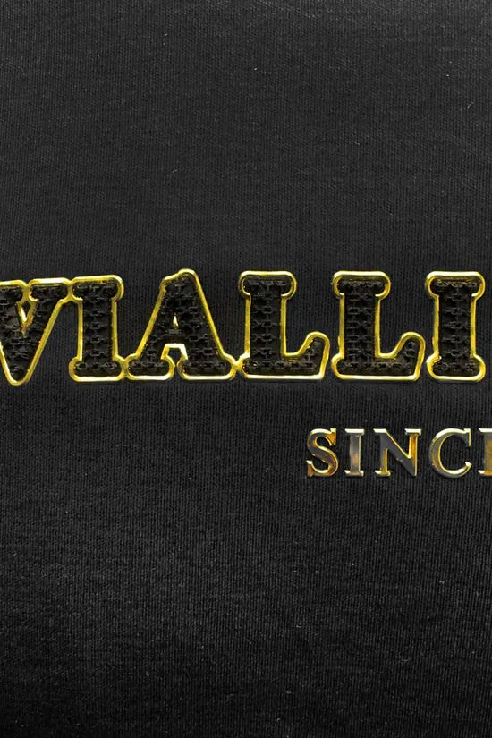 Vialli Ibust Black Gold T-Shirt