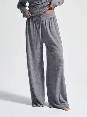 Woolen Barbera | Merinowolle - Grey Melange